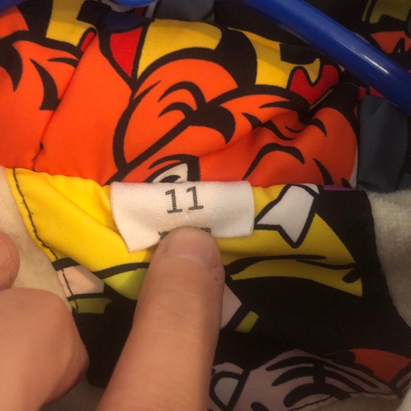 ✨As New✨ Kids Cartoon Puffy Jacket - sz 9/10 - Picture 9 of 9